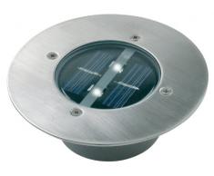 Ranex 5000.197 Solar Bodeneinbaustrahler rund, IP67, befahrbar, bis zu 1250 kg belastbar