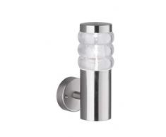 Außen Bereich Wand Lampe Grundstück Park Beleuchtung Edelstahl Strahler Leuchte Wofi 4022.01.97.7000