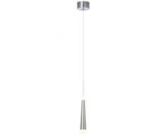 AEG Pendelleuchte, 1-flammig, Aluminium, 9 W, eisen