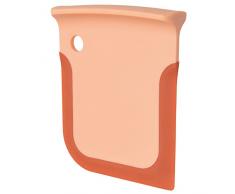 Berghoff Leo Teigschaber, Silikon eingefasst, orange