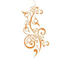 INDIGOS WG30438-35 Wandtattoo w438 sehr schÃ¶ne Pflanze Blume Wandaufkleber , 120 x 53 cm