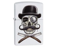 Zippo Feuerzeug Skull and Razors Design