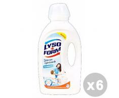 Lysoform Set 6 Waschmittel Waschmaschine Flüssigkeit 21 Wäschen klassisch 1,365 LT.