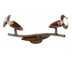 Traditionelle Strahler altmessing, Holz - Globo EARL 5435-2