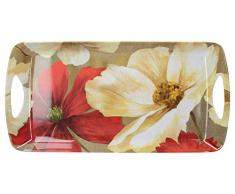 CREATIVE TOPS Flower Study Luxuriöses Serviertablett, 47 x 32 cm (18½ x 12½ Zoll), Plastik, One Size