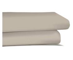 Irisette 0008-12 Jupiter 150 x 200 cm Spannbetttuch, kiesel