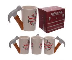 Puckator Tasse Becher Kaffeebecher Teetasse 350 ml Hammergriff Heimwerker Handwerker