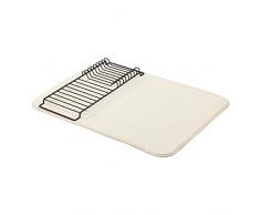 AmazonBasics – Abtropfgestell, 46 x 61 cm, Leinen/Schwarz