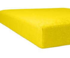 Kneer 4076004 Frottee Kinder-Spannbetttuch Qualität 40, Größe 60/120-70/140 cm, mais