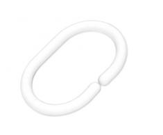 Opportunity 19G1200000 Ringe für Duschvorhang, Kunststoff, transparent