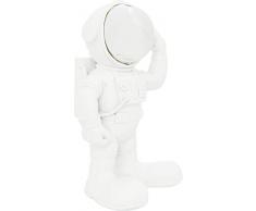 Kare Design Deko Objekt Waving Astronaut 34cm, Astronauten Figur in der Farbe Weiß als Accessoire für das Wohnzimmer, in verschiedenen Ausführungen erh (H/B/T) 34x21x17cm