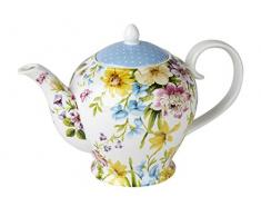 Katie Alice English Garden Porzellan-Teekanne, 6 Tassen, 1300 ml (46 fl oz)