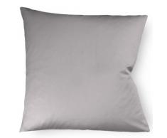 Fleuresse Colours Kissenbezug, Mako Satin, Grau, 80 x 80 cm