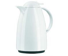 Emsa 621151200 Isolierkanne, 1,5 Liter, Aroma Diamond, Quick Tip Verschluss, 100% dicht, Weiß, Auberge