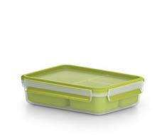 Tefal - MASTERSEAL Micro - Aufbewahrungsbox, Kunststoff, grün, 1.2L