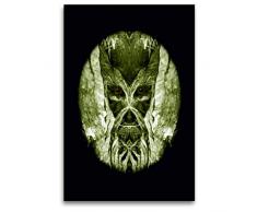 Calvendo Premium Textil-Leinwand 80 cm x 120 cm hoch, Weisheit | Wandbild, Bild auf Keilrahmen, Fertigbild auf echter Leinwand, Leinwanddruck Natur Natur