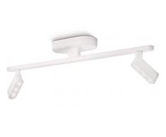 Philips InStyle Punti LED Aufbauspot, 2-flammig, weiß 579063116