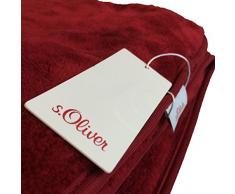 Kuscheldecke s.Oliver 3612 / premium Feecedecke braun / unifarbene Markendecke 150x200cm / aus hochwerigem Polyester / eingefasst mit einem sehr edelen Band