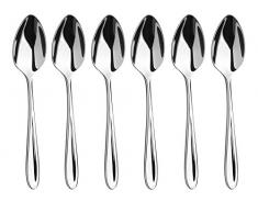 Sophie Conran Rivelin Box 6 Stück Espressolöffel, Silber