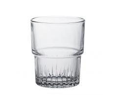 Duralex Empilable Wasserglas 160ml, stapelbar, ohne FÃ¼llstrich, 6 StÃ¼ck