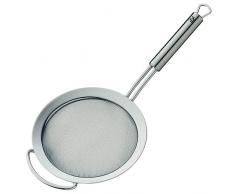 WMF Profi Plus Küchensieb 16 cm, mit Drahtgeflecht, Cromargan Edelstahl teilmattiert, spülmaschinengeeignet