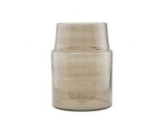 House Doctor Vase, luftig, grau, 10 Liter, h: 35 cm, Dia: 24 cm
