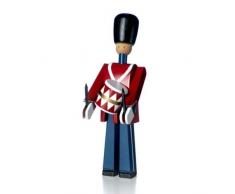 Kay Bojesen Holzfigur, Holz, Mehrfarbig, 22 x 7 cm