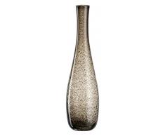 Leonardo Vase Giardino, handgefertigte Deko-Vase passend zum Landhausstil, Blumen-Vase in braunem Farbton, 40-cm, 034904