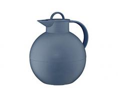 alfi 0115.060.094 Isolierkanne Kugel, Kunststoff gefrostet Vintage Indigo 0,94 l, 12 Stunden heiß, 24 Stunden kalt, Frosted