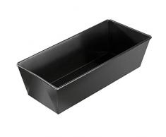 Dr. Oetker Kastenform 30 cm, Königskuchenform mit Antihaftbeschichtung, hochwertige Form, eckige Kuchenform (Farbe: schwarz), Menge: 1 Stück