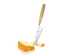 Boska 320206 Käsemesser Cheesy aus Eichenholz/Edelstahl, silber/braun
