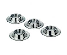 Kela set-egg Vision Tassen, Edelstahl, silber, 4-tlg.