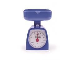 Excelsa Colors Mechanische Küchenwaage, 3 kg, ABS, 15 x 14 x 18 cm hellblau