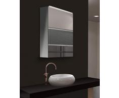 Talos Mirage LED Spiegelschrank- Lichtfarbe 4200K - Aluminiumkorpus - 50x 60 cm