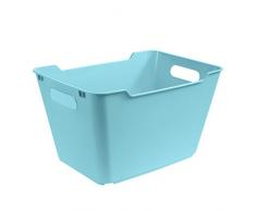 keeeper Aufbewahrungsbox, Strukturierte OberflÃ¤che, 12 l, Lotta, Hellblau