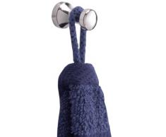 WENKO 18592100 Wandhaken Basic, Handtuchhaken, Kleiderhaken, Zinkdruckguss, 2 x 3 x 2 cm, Glänzend