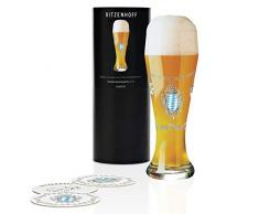 RITZENHOFF 1020237 Weizen Weizenbierglas, Glas, 645 milliliters