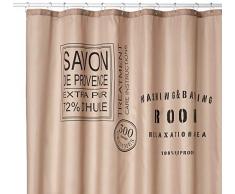 Sealskin Textil Duschvorhang Savon de Provence, Textil, B x H: 180 x 200 cm