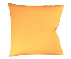 Fleuresse Colours Kissenbezug, Mako Satin, Gold, 80 x 80 cm