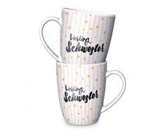 Für Dich 1010764710 Becher, Plastik, Mehrfarbig, 5 x 2 cm