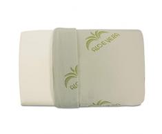 Baldiflex, Kissen aus Memory Foam, Typ Seifenschale, Futter aus Aloe Vera