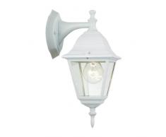 Brilliant Newport Außenwandleuchte, hängend, 1x E27 max. 53 W, Metall/Glas, weiß 44282/05