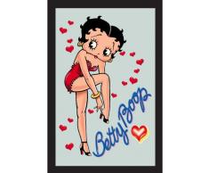 empireposter - Betty Boop - Schuhe - GrÃ¶Ãe (cm), ca. 20x30 - Bedruckter Spiegel, NEU - Beschreibung: - Bedruckter Wandspiegel mit schwarzem Kunststoffrahmen in Holzoptik -