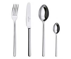 Esmeyer 24-teiliges Besteck Ventura aus Edelstahl 18/10, poliert