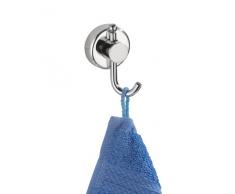 WENKO 17819100 Power-Loc Wandhaken Uno Sion - Befestigen ohne bohren, Stahl, 4.2 x 7.4 x 4.5 cm, Chrom