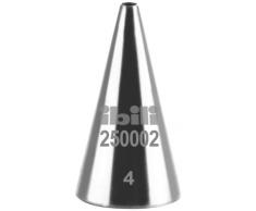 Ibili 250002 Tülle für zum Backen Form Rund Glatt 2 mm