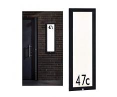 Paulmann 94257 Outdoor Panel LED Außenleuchte eckig incl. 1x19 Watt Anthrazit Aluminium 3000 K Warmweiß, 19 W