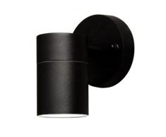 Konstsmide Modena 7572-750 Wandleuchte / B: 6cm T: 9cm H: 9cm / 1x35W / IP44 / lackiertes Aluminium / matt-schwarz