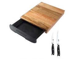 Schneidbrett Tablett und Messer Master