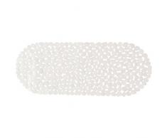 MSV 2108477 Teppich Pebbles, Badewanne weià 39 x 99 cm